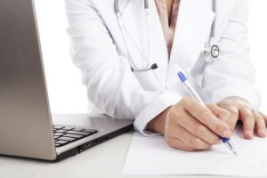 Writing a medical report